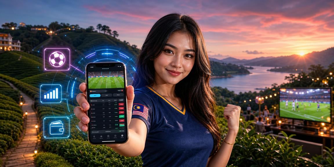 Aplikasi kasino Malaysia dengan antara muka pertaruhan sukan yang responsif